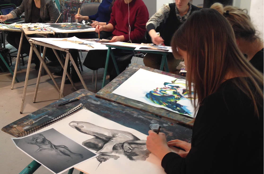 Dessin école de mode Nantes