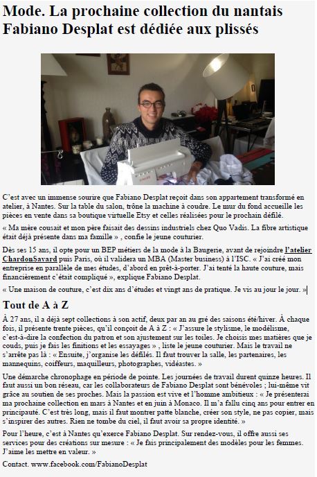 presse ecole de mode nantes