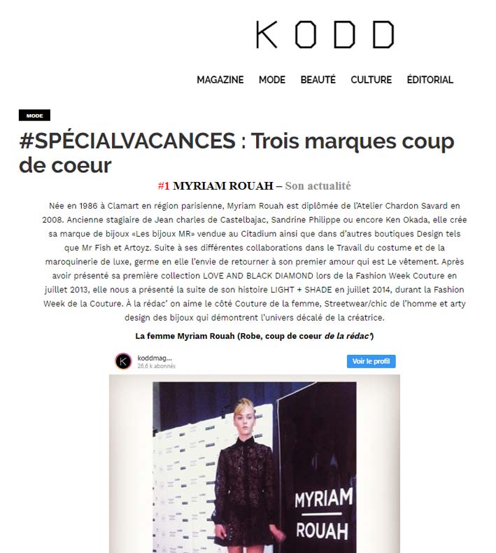 presse ecole de mode