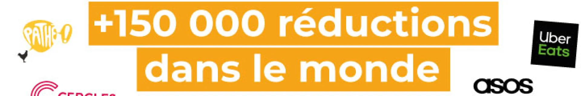 Réductions carte étudiante 