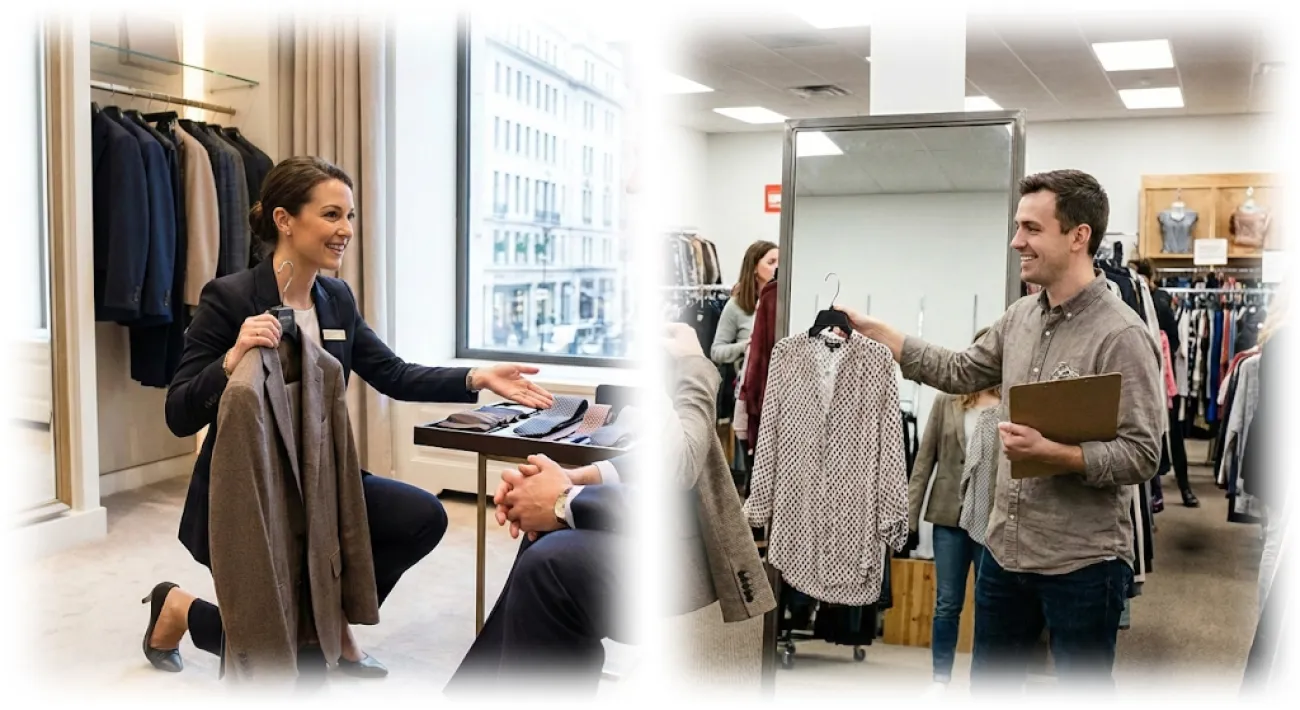 Le rôle du personal shopper