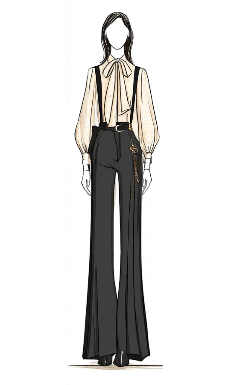 Silhouette Alessandro Michele