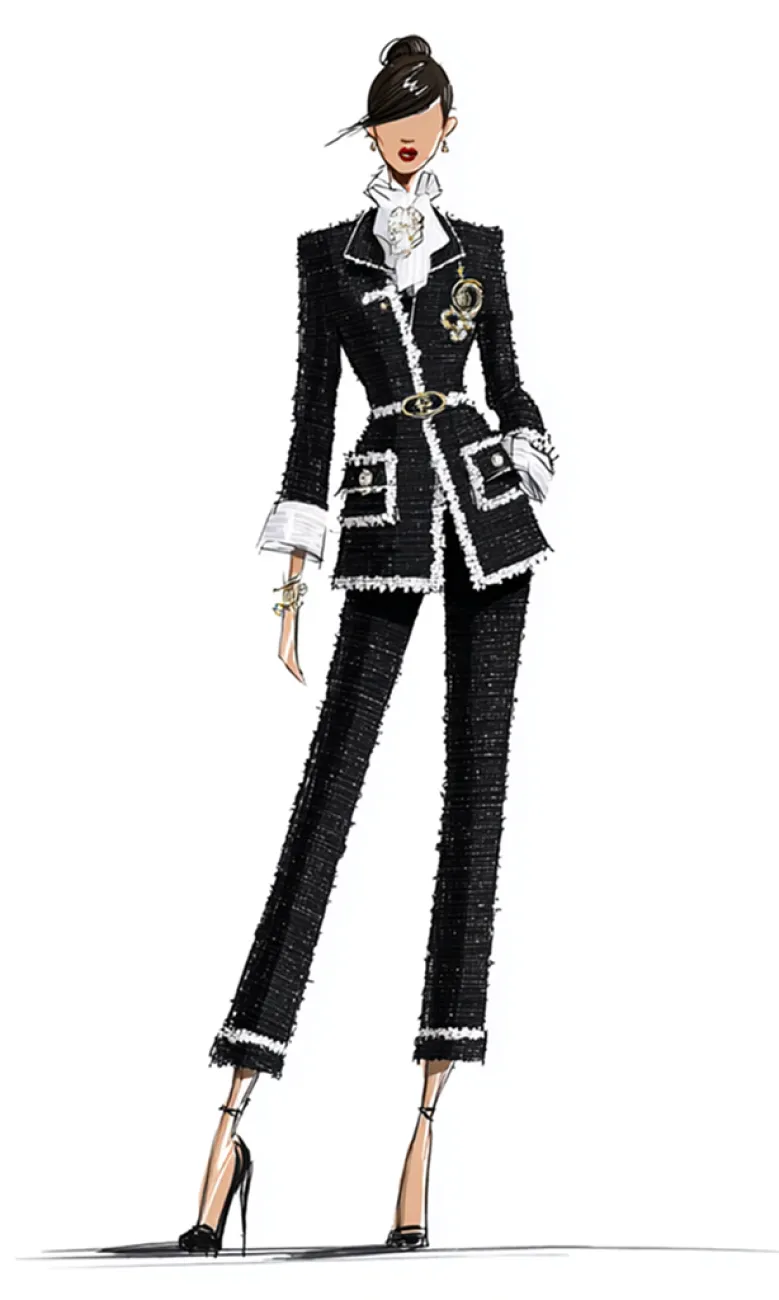 Silhouette Karl Lagerfeld