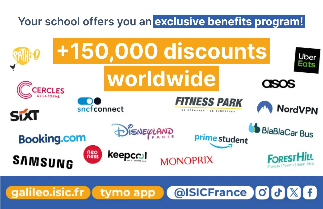 Student card reductions Atelier Cardon Savard