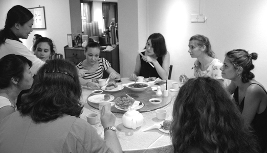 diner de fin de séjour pour nos styliste de mode